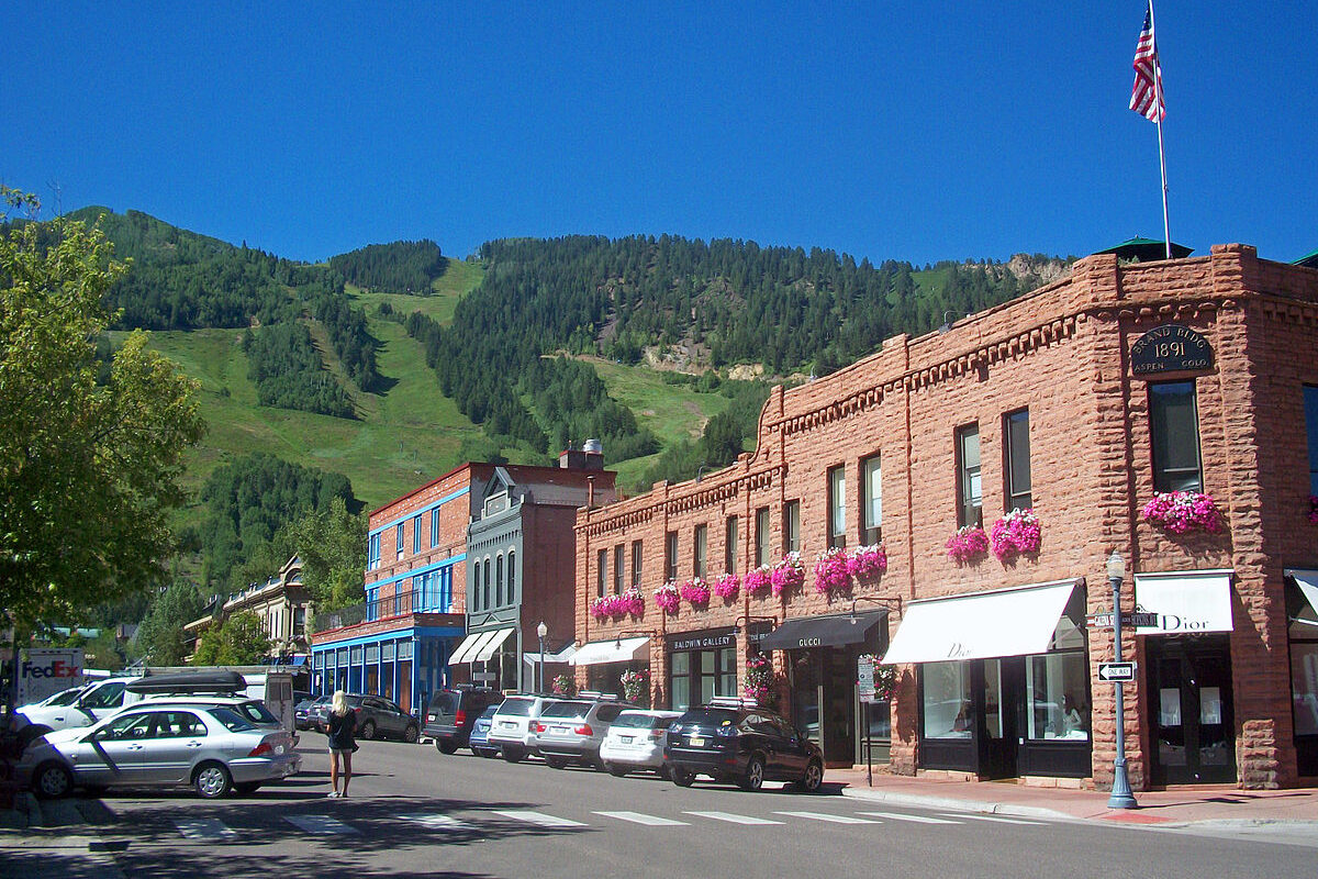 Aspen in summer