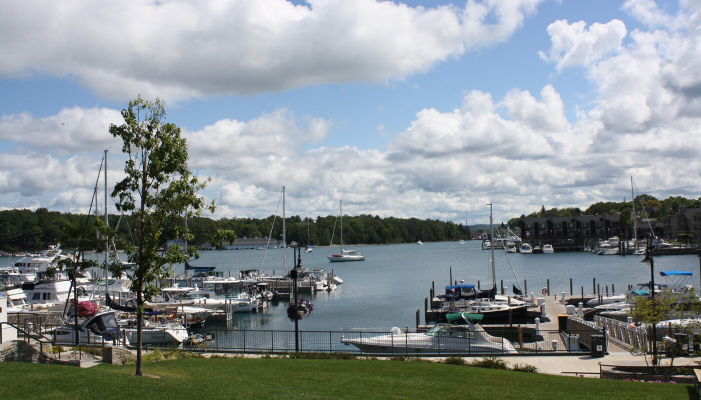 Scenic Harbor in Charlevoix