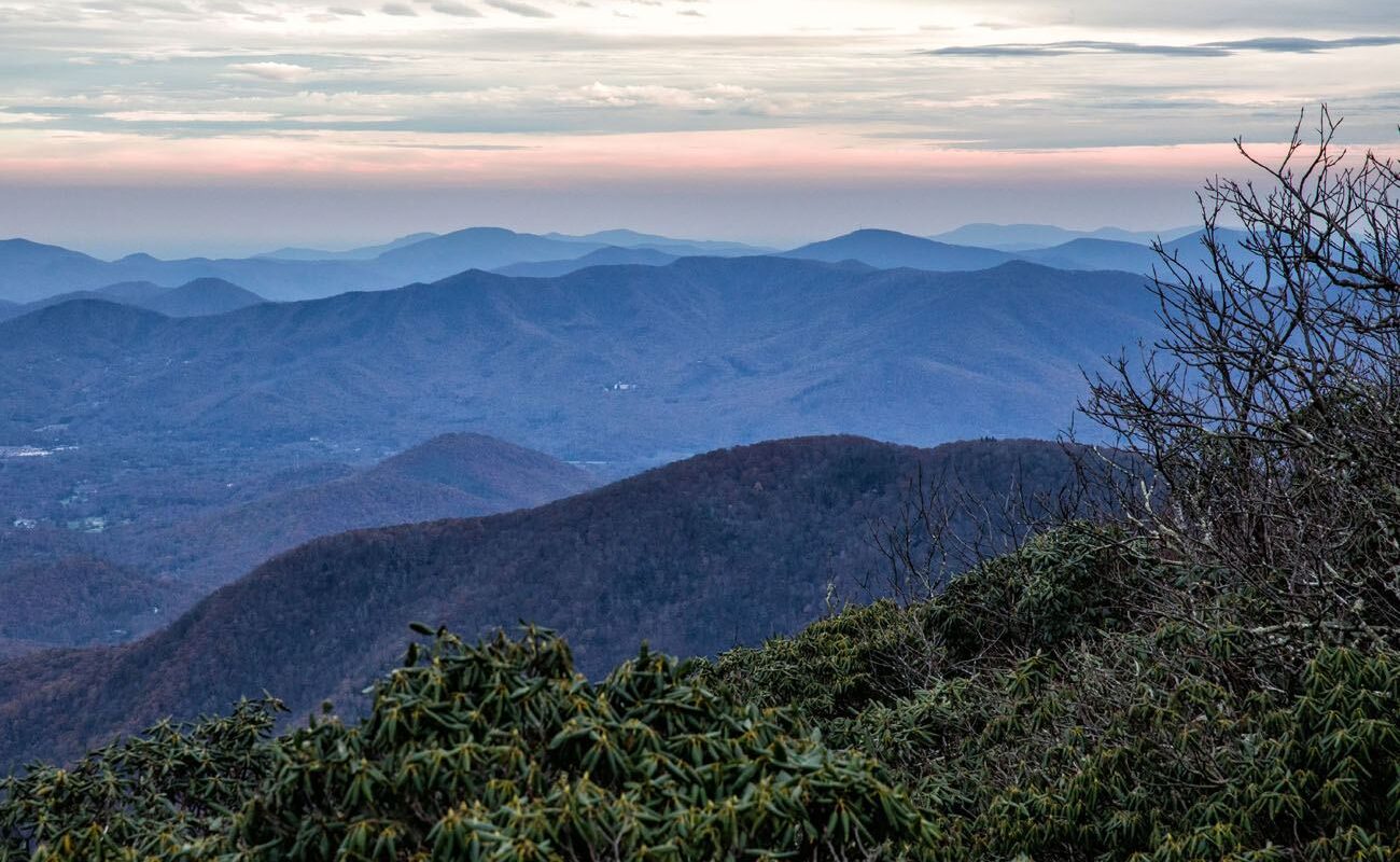 Craggy Pinnacle Sunset