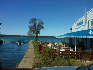 Dockside on Torch Lake