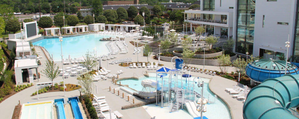 Pool options at Gaylord Opryland