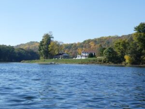 Shawnee River trip view from kayak