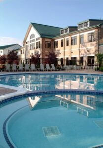 The Stonewall Resort - welcoming outdoor pool.