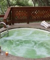 A relaxing Hot Tub at Sycamore Mineral Springs