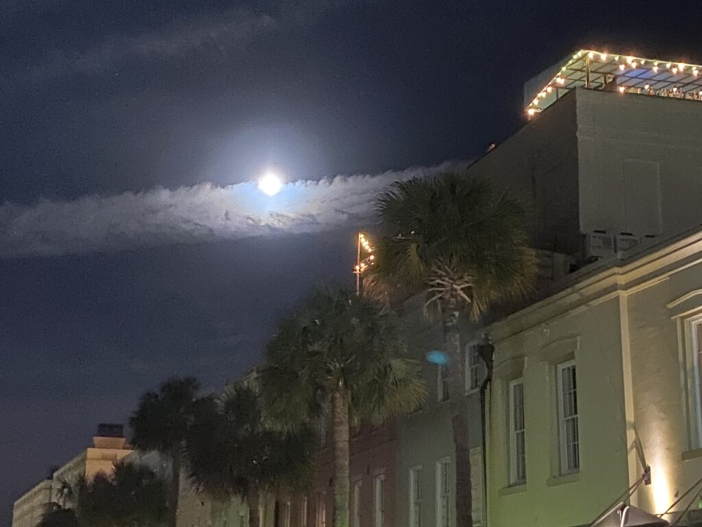 An intriguing final evening in Charleston