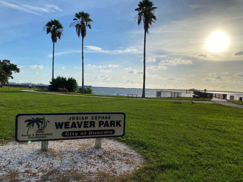 Weaver Park on Gulf side
