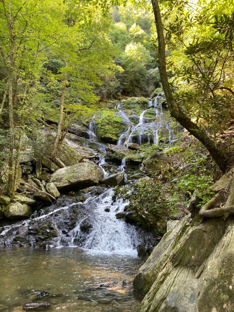 Lower Catawba Falls -without the crowd