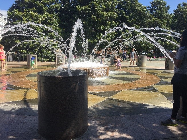 Charleston Fountain at Waterfront Park