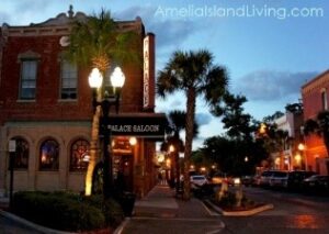 Palace Sallon and downtown Fernandina Beach