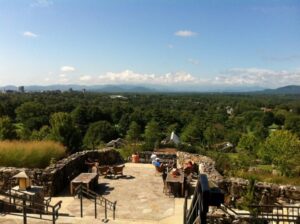 View from Sunset Terrace Omni Grove Park Inn