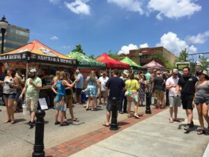 Plenty of Microbrews to sample