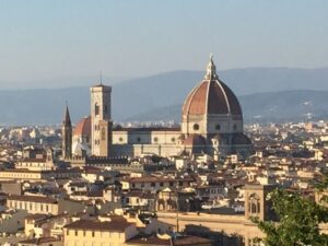 Magnificent views of Florence