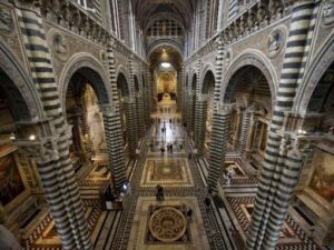 Magnificent interior of Florence Cathedral