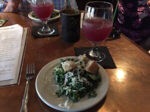 Zambra a Kale Salad and Sangria