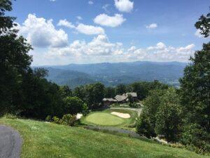 Mountain Air - all downhill on No. 10