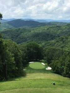 Wolf Laurel Par-3 All downhill - scenic!