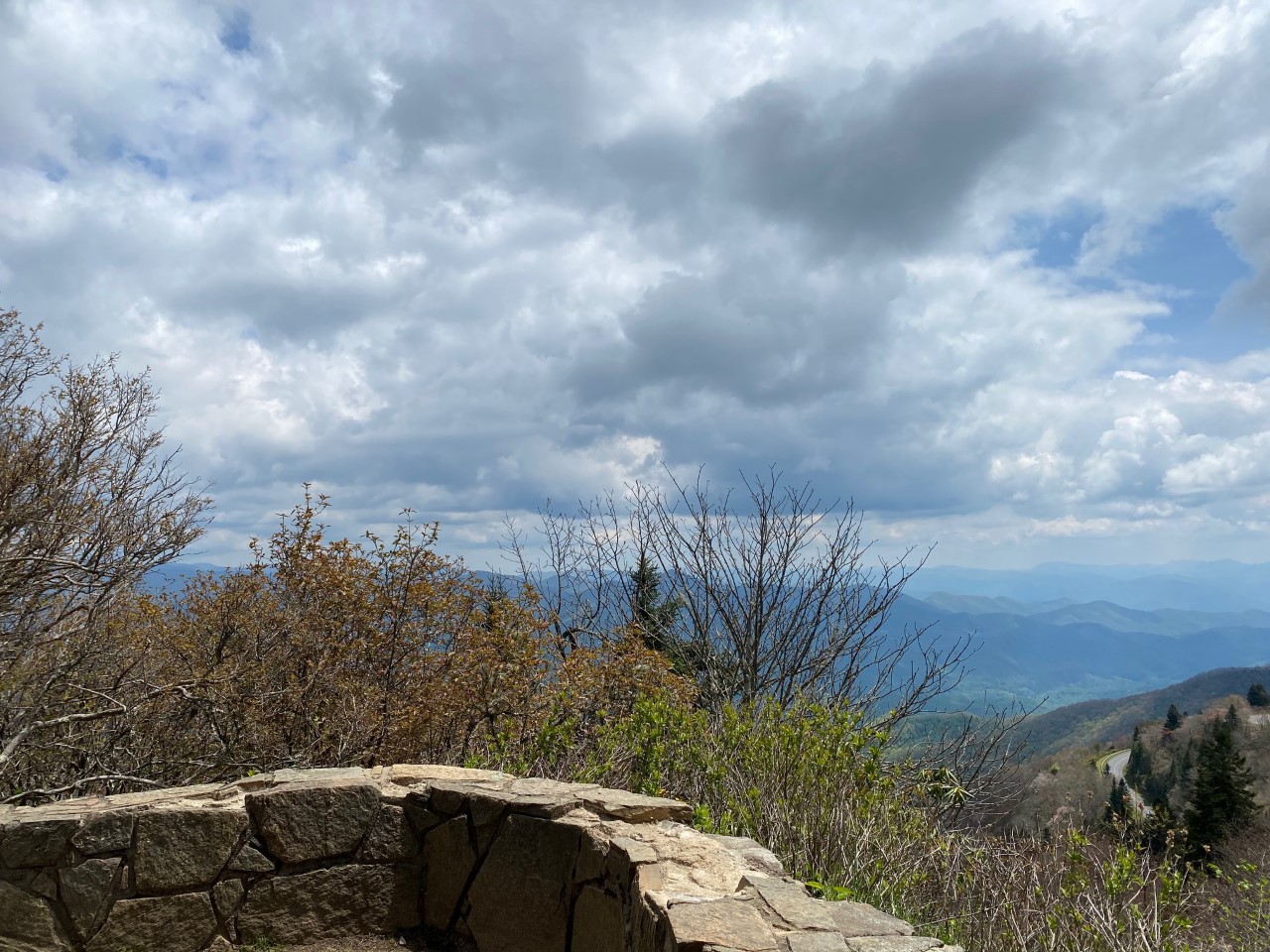 Pedestrian Path Overlook Watterock Knob