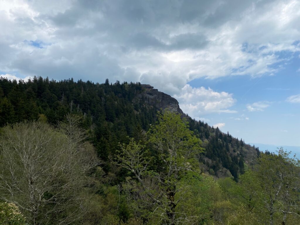 Outcropping of Devil's Courthouse