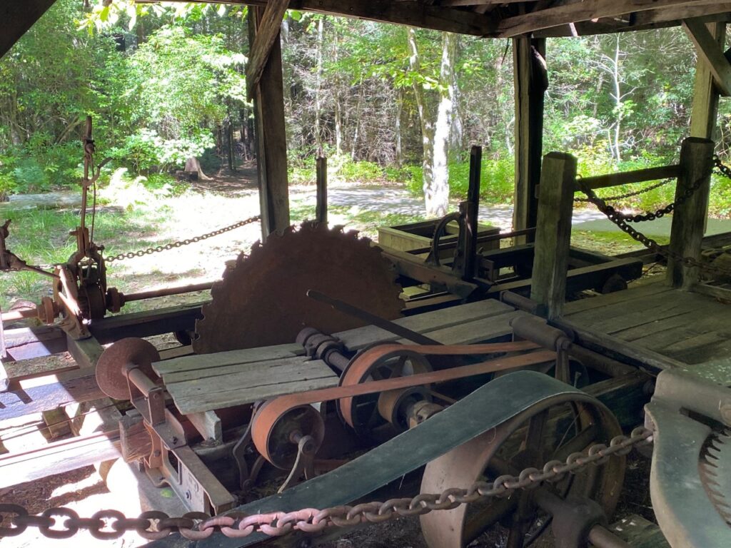 Portable sawmill - The Forest Festival Trail