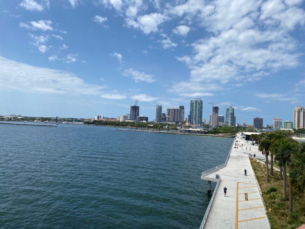 Scenic skline view from Pier Tiki.