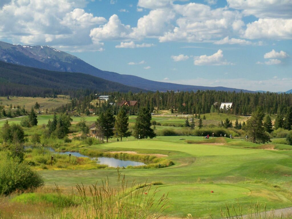 Breckenridge Golf Course has great views and great golf.