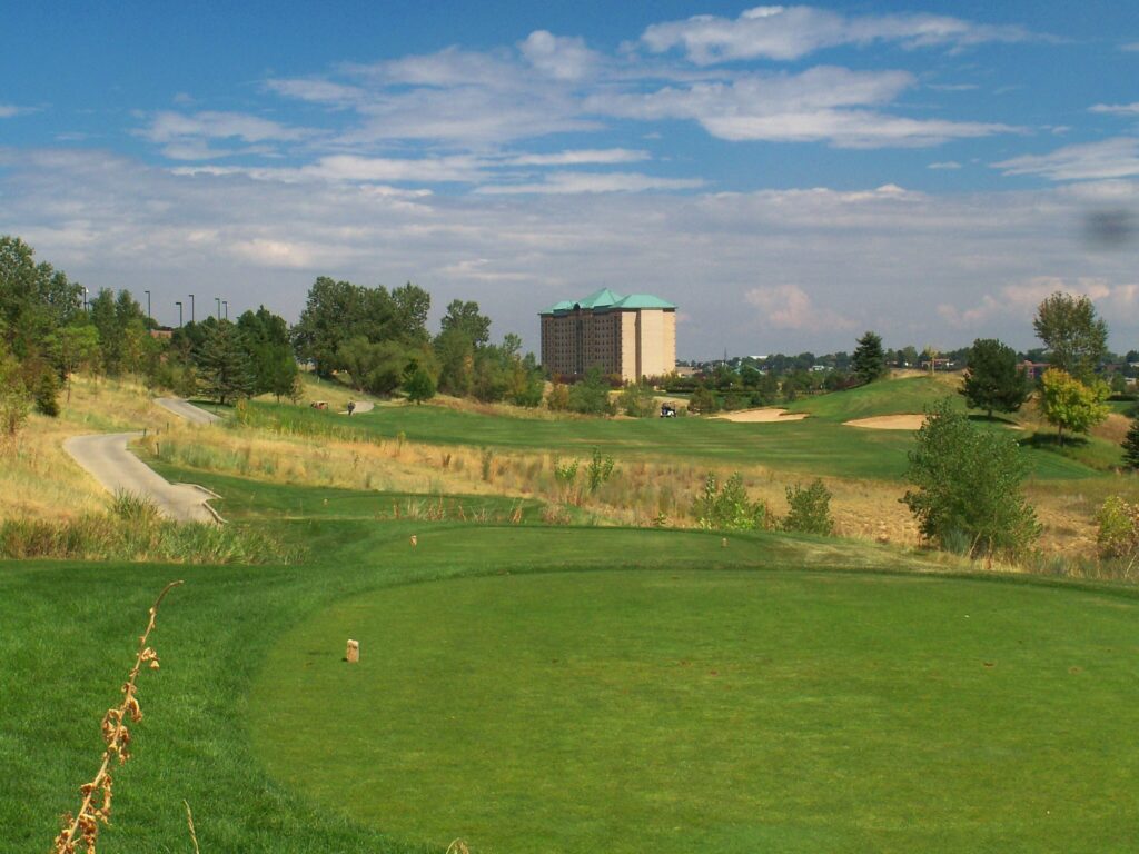 Eldorado Course Hole No. 1 a par-4