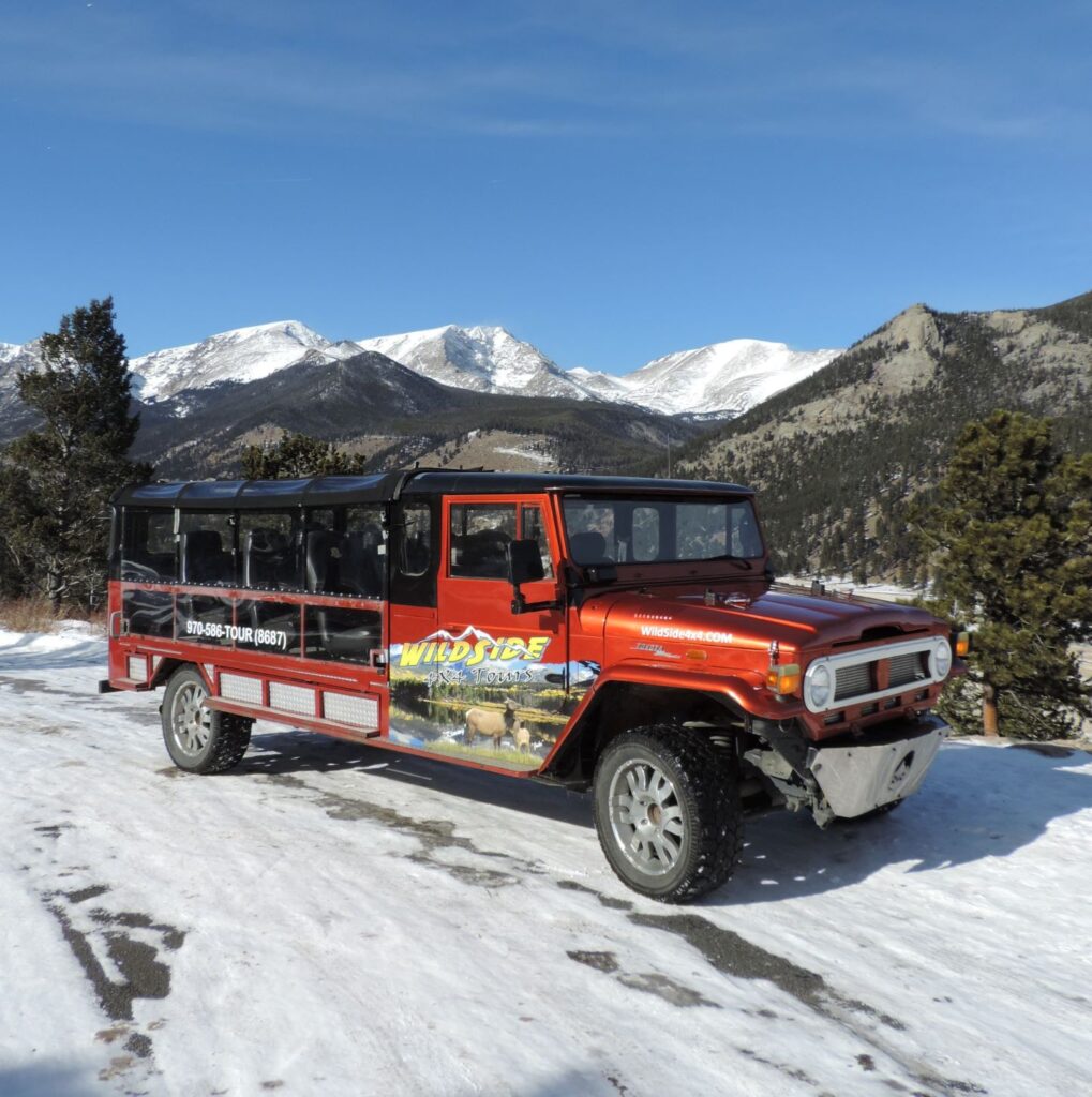 Rocky Mountain Rush Tours - The hummer gives a great perspective.