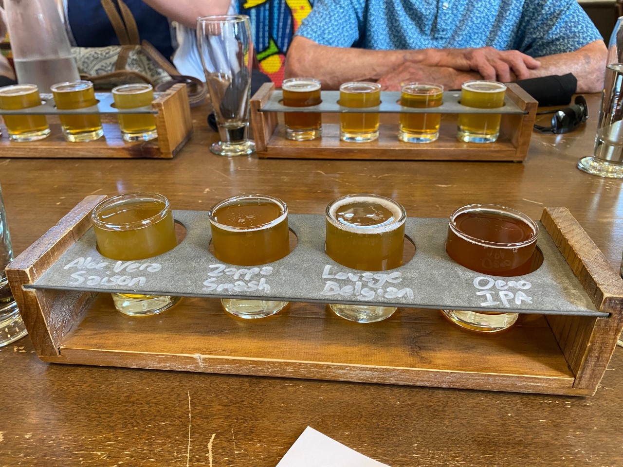 The Flight of Beers from Local Relic