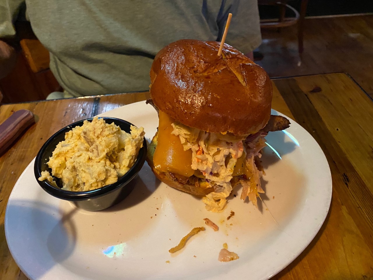 The Sloppy Pig at Front Range Barbeque was featured on Diners, Drive-ins and Dives.