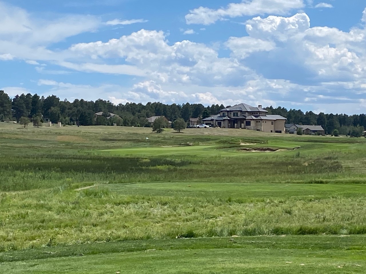 Kings Deer No. 6 a par-3. Be sure to land on the green!