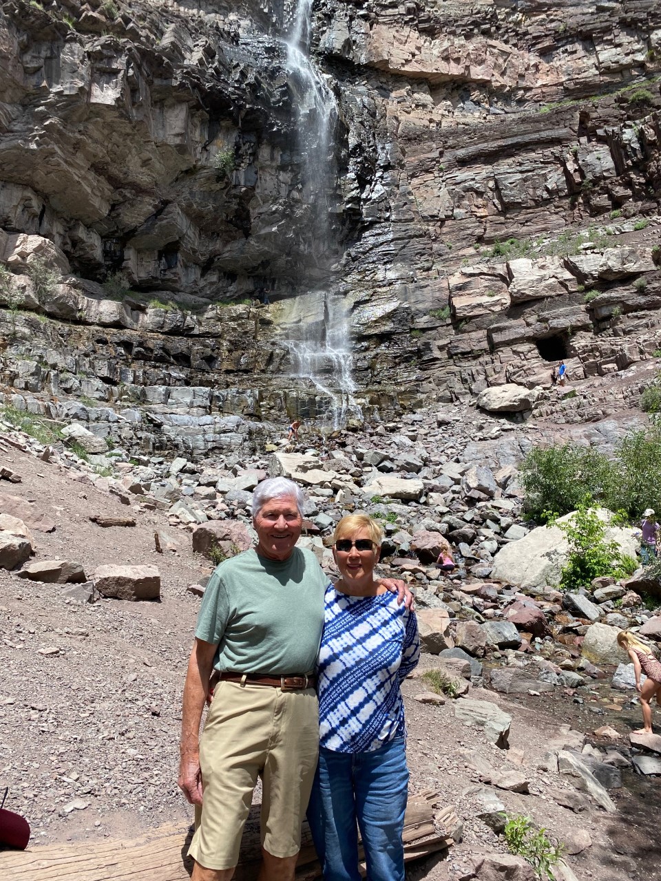 Cascade Falls in Ouray, Colorado