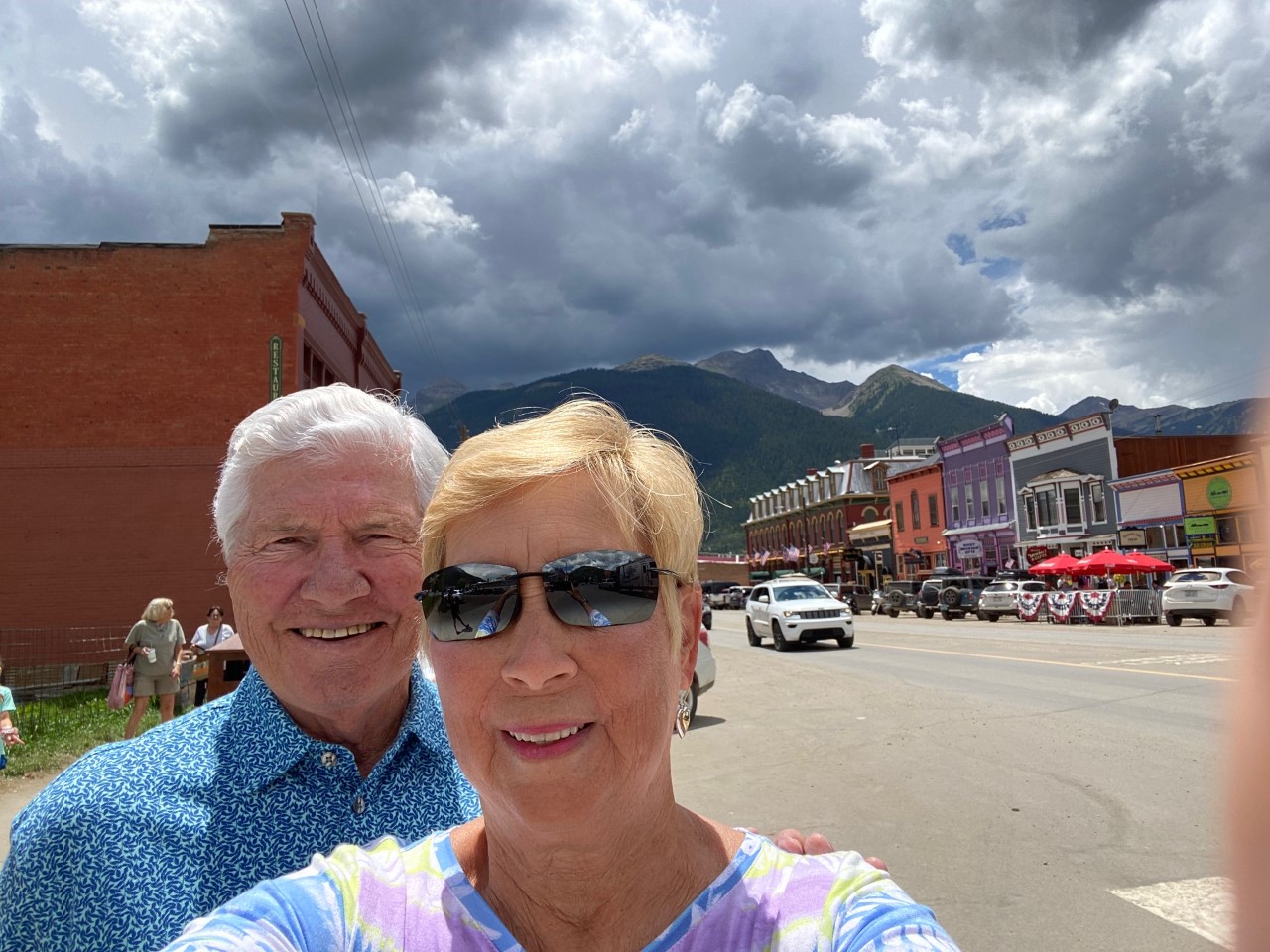 A pic of us at Silverton, Colorado.