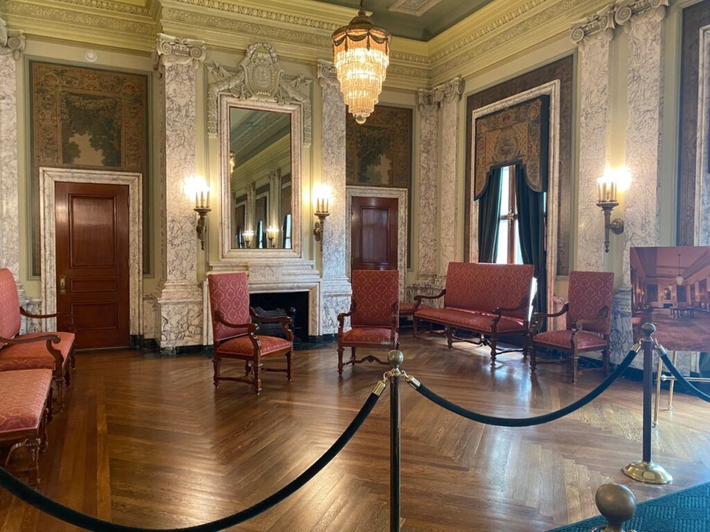 The Reception Room of the New Capitol