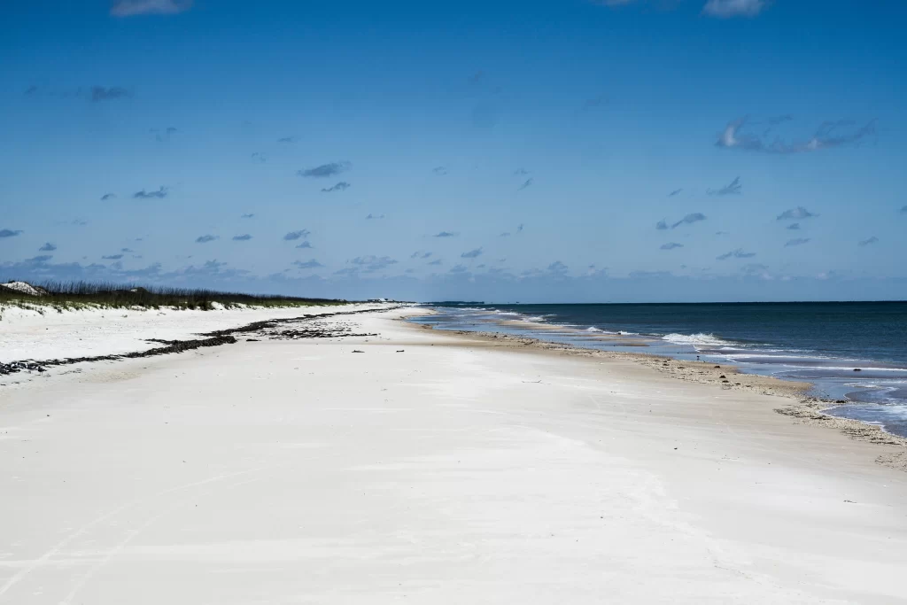 Endless beach at St. George Island State Park