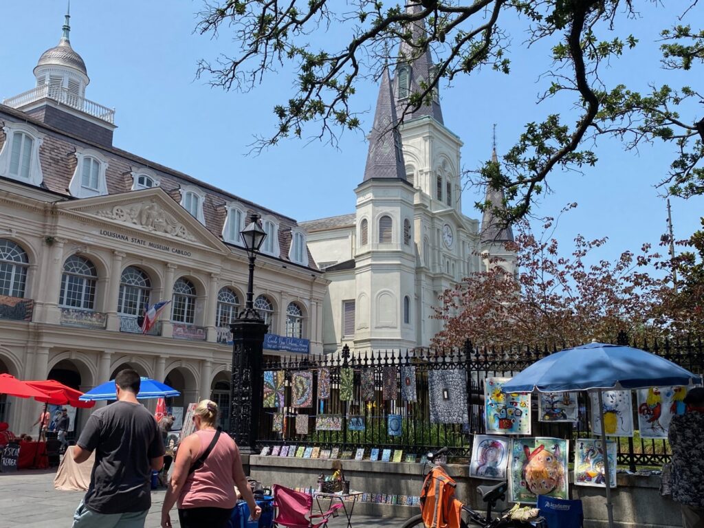 Artwork, entertainment and more are found at Jackson Square.