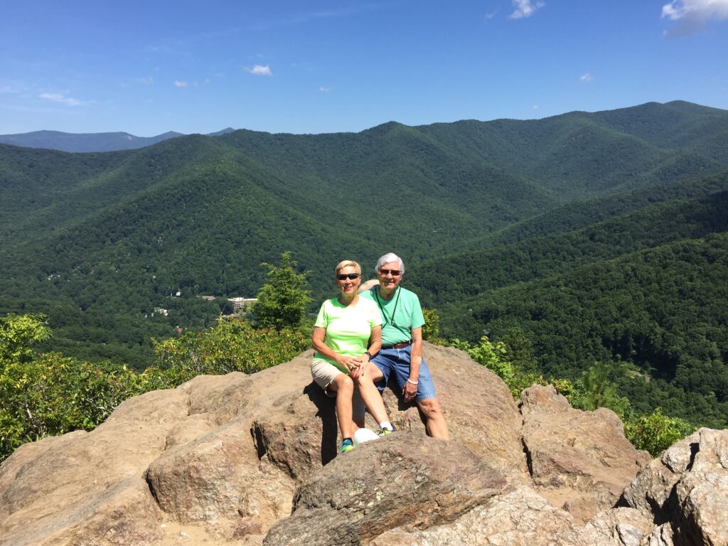 The Mixa's at the top of Lookout Mountain 2017.