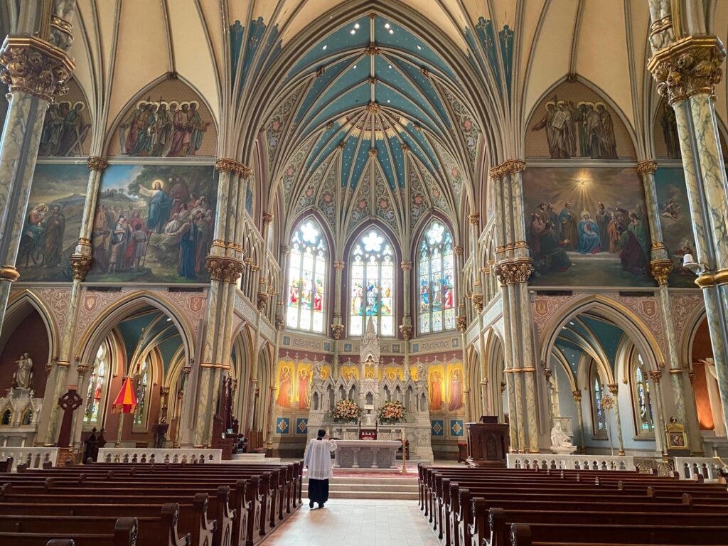 The beautiful Cathedral of St. John the Baptist