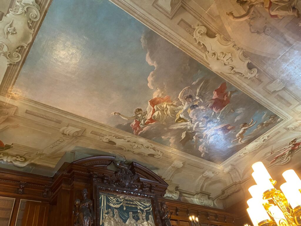 Ceiling in Library